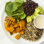 Happy Buddha Plate with Tahini Dressing