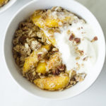 Peach Ginger Crisp